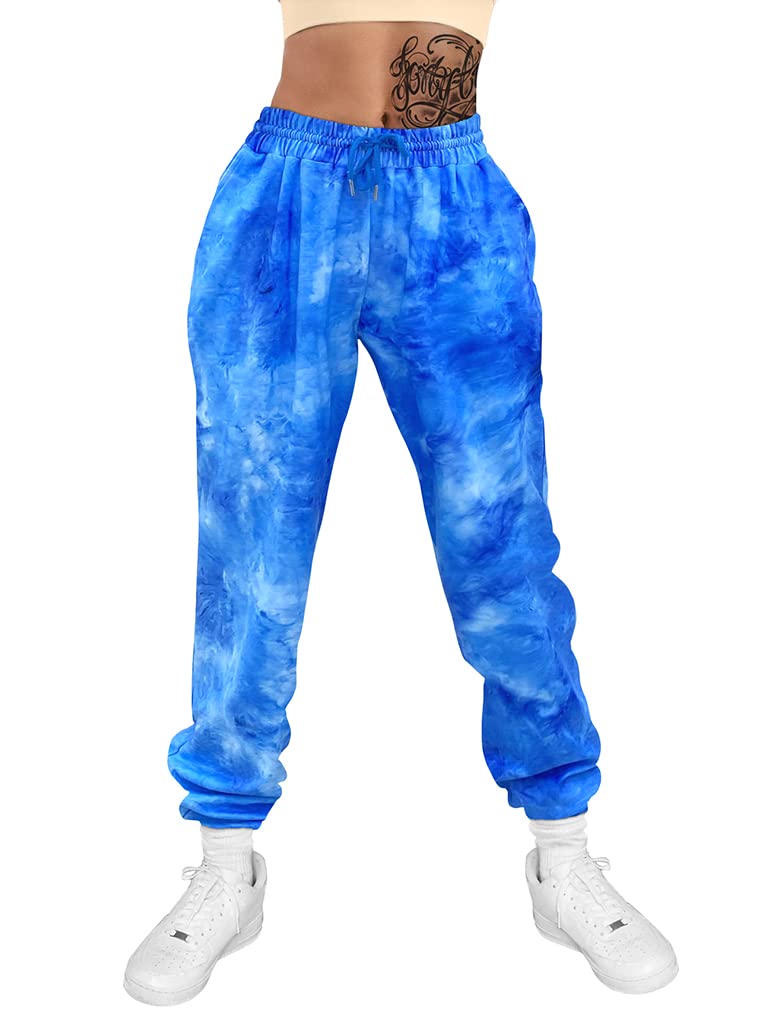 GOKATOSAU Women's Sexy Lounge Stretch Casual Jogger Sweatpants with Drawstring & Pockets - Comfortable for Yoga, Running, Home Wear & Travel