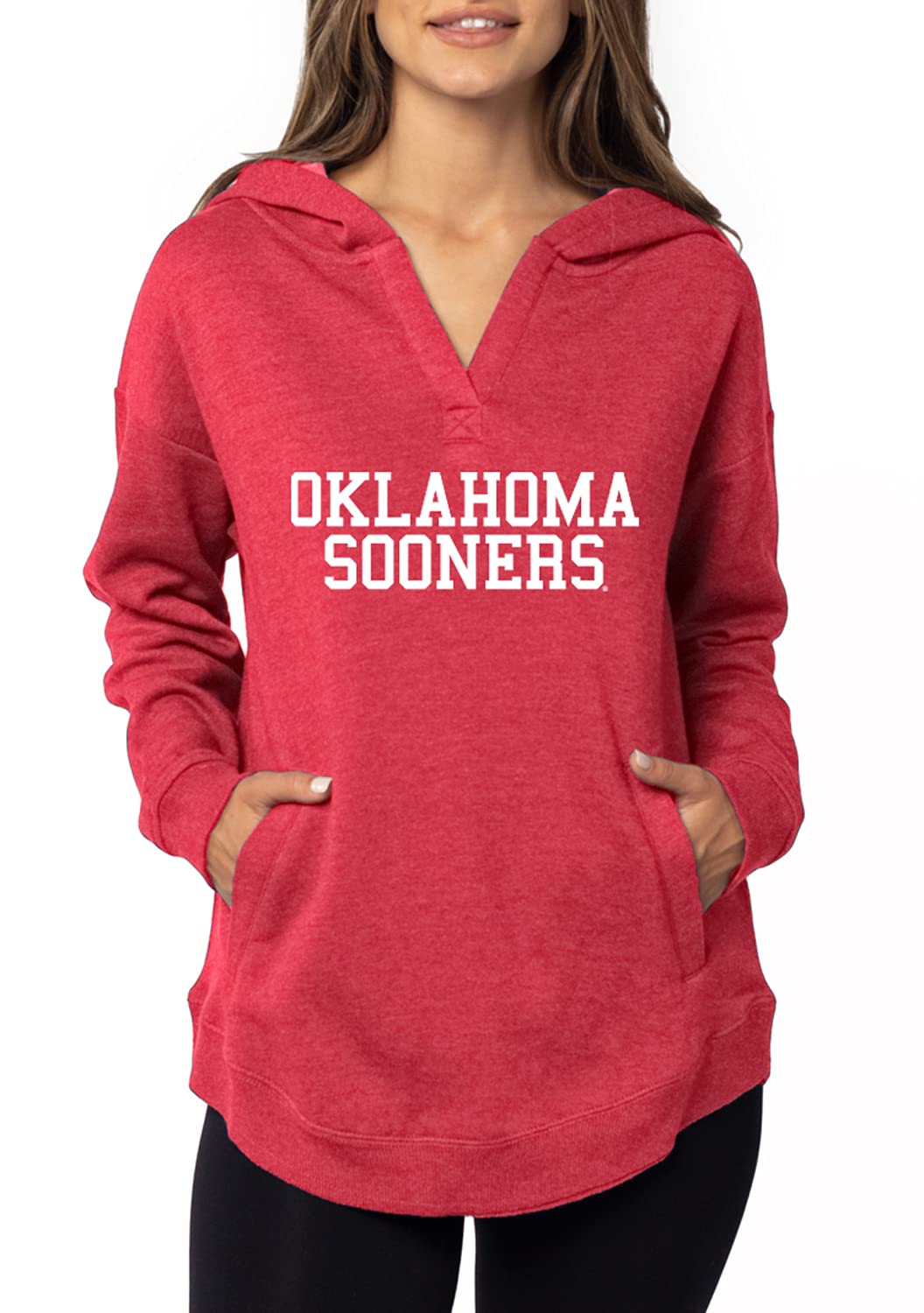 Chicka-D Women's Cozy Fleece Hoodie for Work from Home & Lounge | Soft Pullover Sweatshirt for Remote Work, Relaxing & Casual Wear