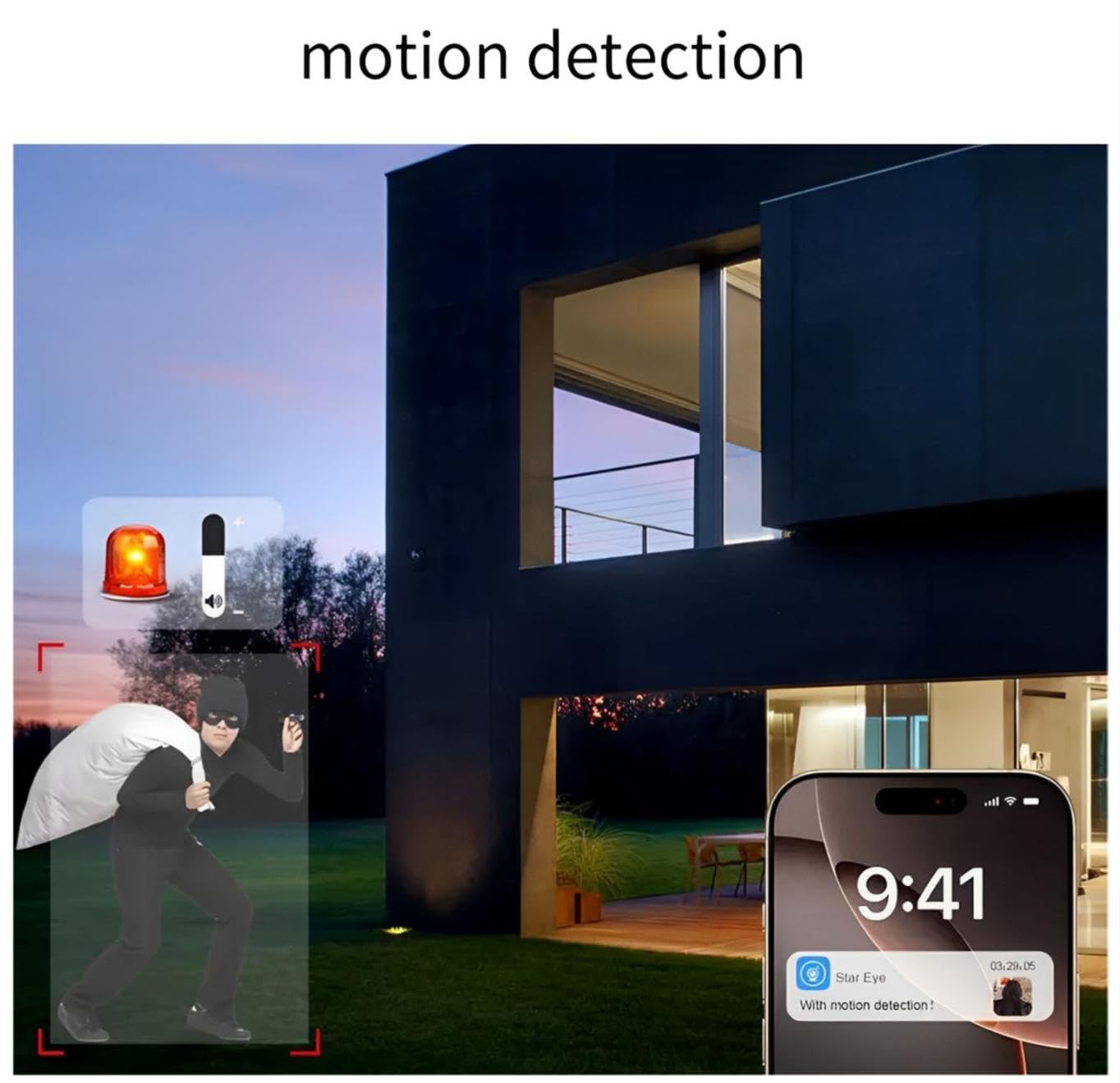 AKBUON Mini Hidden Camera Alarm Clock - 1080P WiFi Spy Camera with Night Vision & Motion Detection for Home, Office, Baby Monitor & Security Surveillance