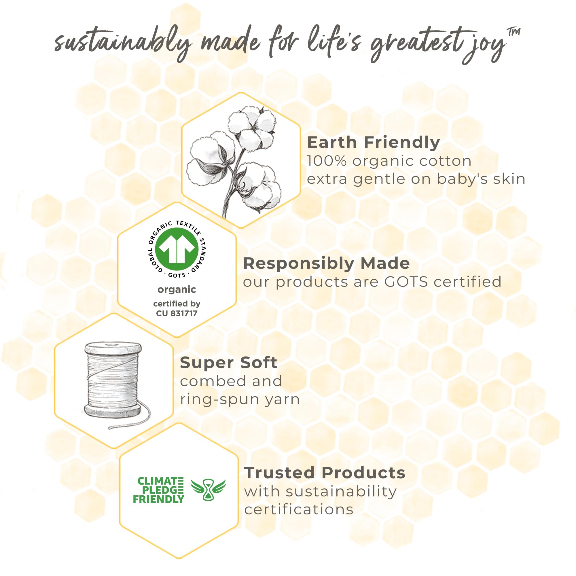 Burt's Bees Baby Organic Cotton Fitted Crib Sheet - 100% Soft Breathable Crib Bedding for Standard Crib & Toddler Mattress - Unisex Nursery Essentials for Boys & Girls - Perfect for Safe Sleep & Nursery Decor