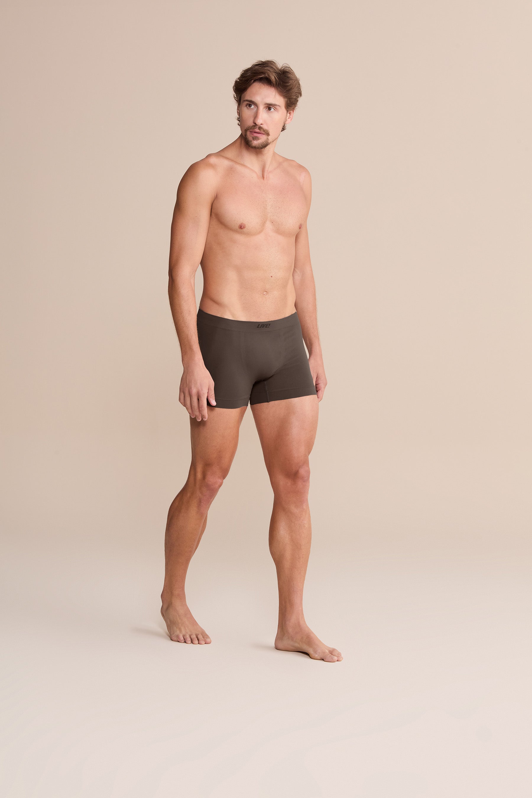 Seamless Boxer Briefs for Men - Ultra Soft Comfort Stretch Underwear - Perfect for Workout, Running, Yoga & Everyday Wear