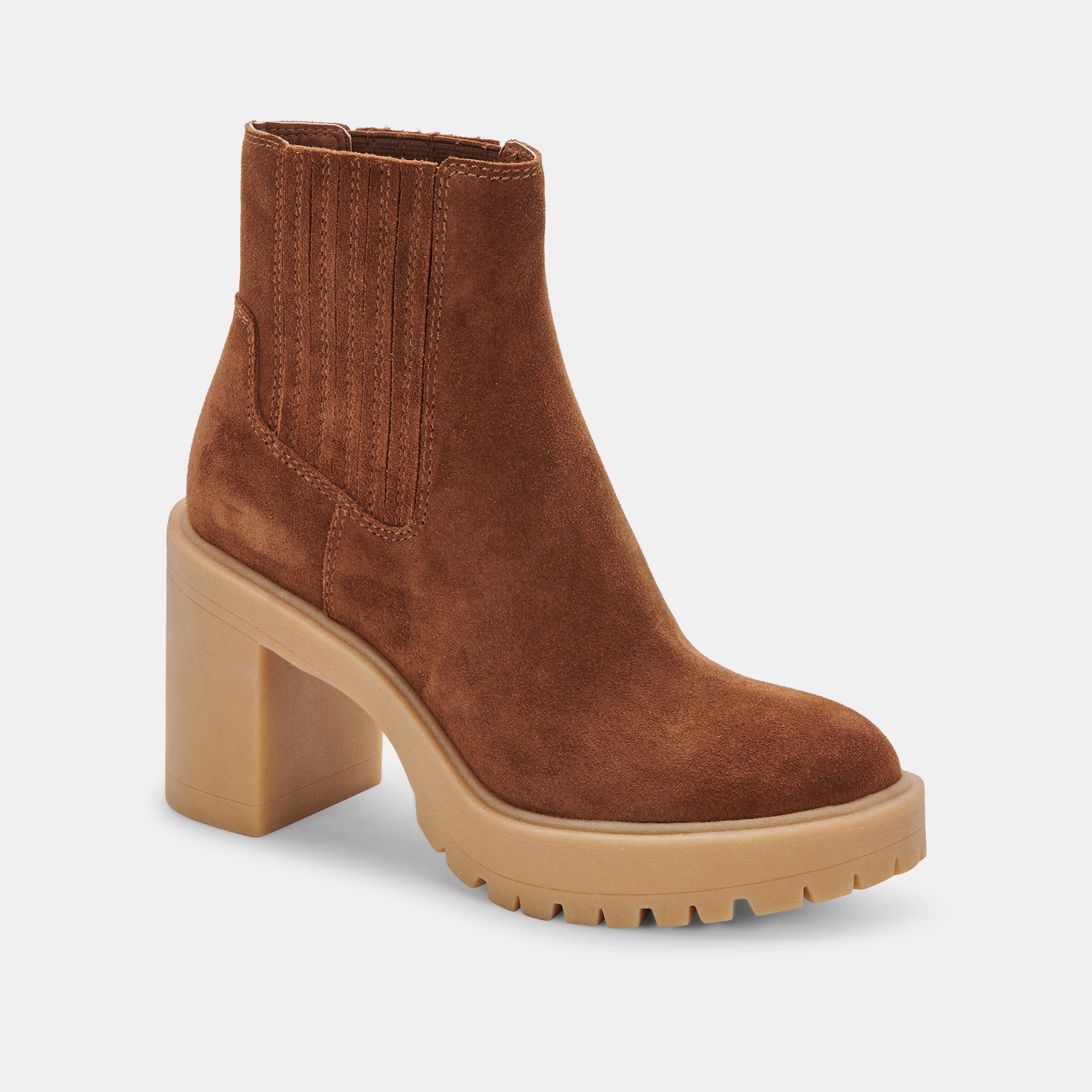 Camel Suede Waterproof Booties for Women - Comfortable & Stylish H2O Shoes for Outdoor, Beach, and Casual Wear