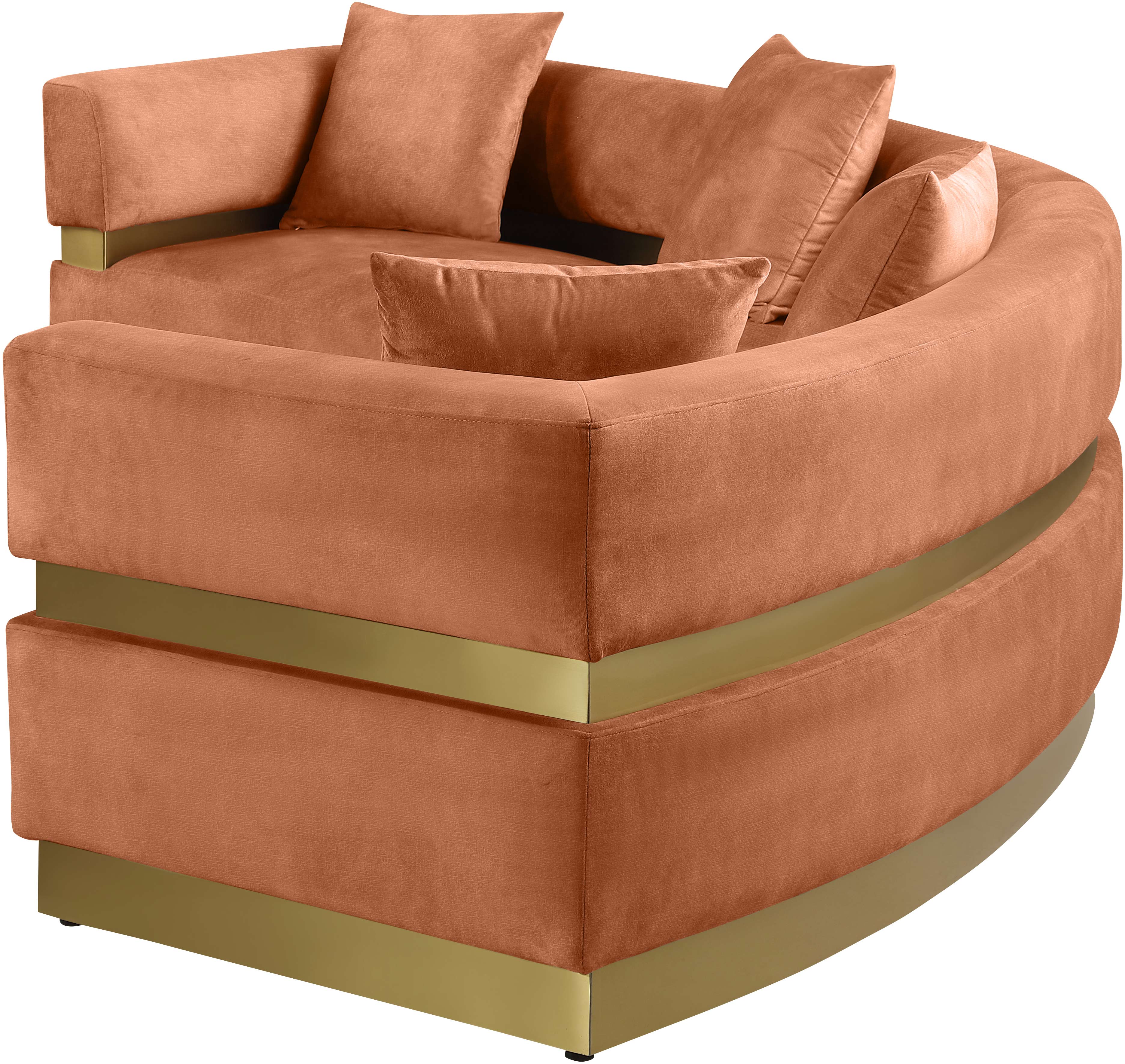 Belsa Velvet 2-Piece Sectional Sofa Set - Modern L-Shaped Couch with Soft Velvet Upholstery for Living Room, Lounge & Family Room Comfort