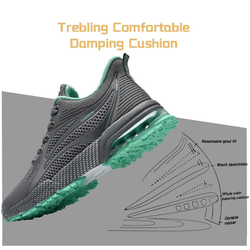 Lamincoa Women's Air Running Shoes - Lightweight Athletic Sneakers for Women, Non-Slip Tennis Shoes with Cushioning - Perfect for Jogging, Gym Workouts & Casual Wear