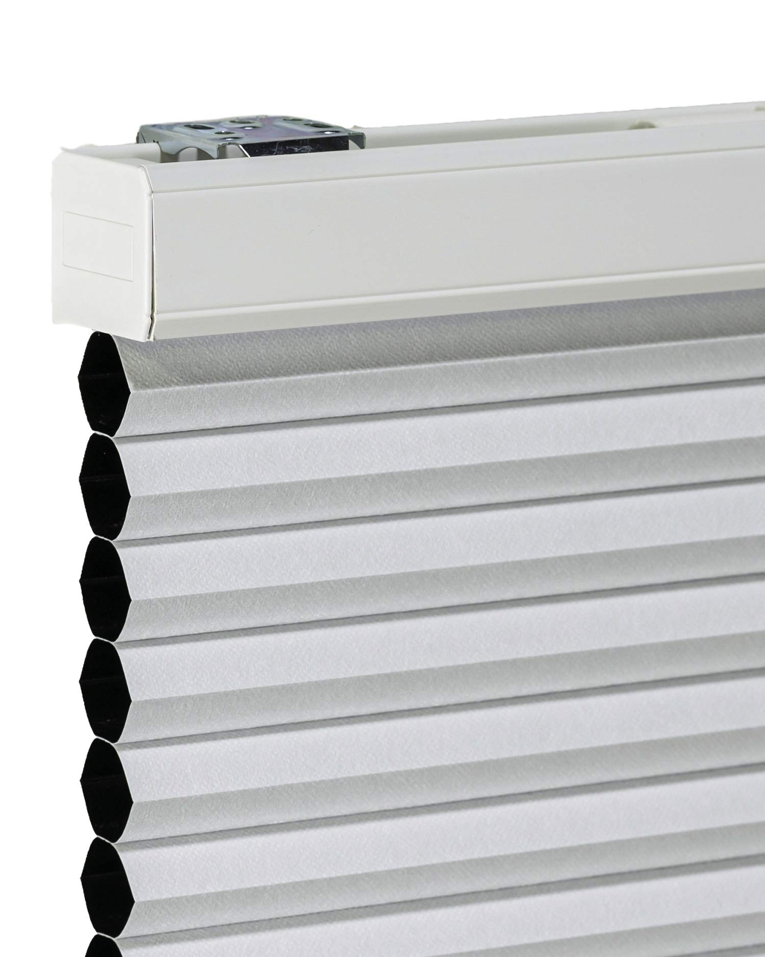 CHICOLOGY Cordless Cellular Shades for Windows - Light Filtering Window Blinds in Evening Mist, 18