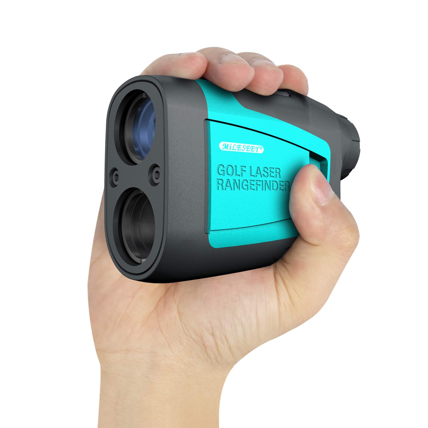 Mileseey Professional Golf Laser Rangefinder 660 Yards with Slope Compensation - Fast Flag Lock, 6X Magnification for Accurate Distance, Angle & Speed Measurement - Perfect for Golfing, Hunting & Outdoor Sports