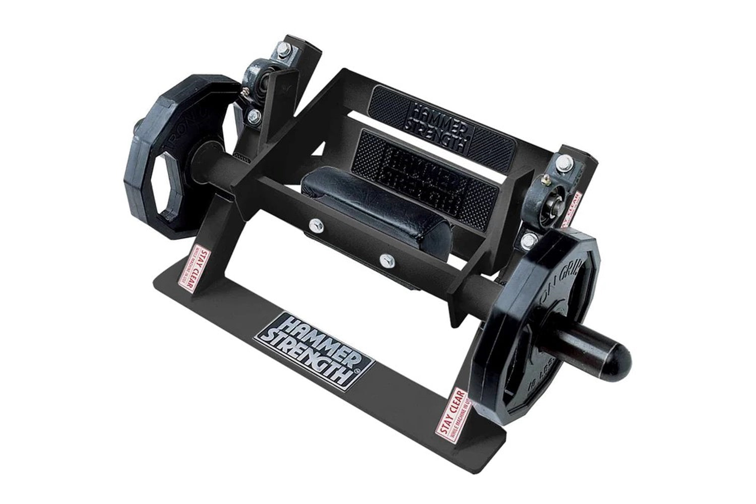 Hammer Strength Plate Loaded Tibia Dorsi Flexion Bench Machine - Professional Leg Exercise Equipment for Home & Gym - Perfect for Calf Strengthening and Rehabilitation Training