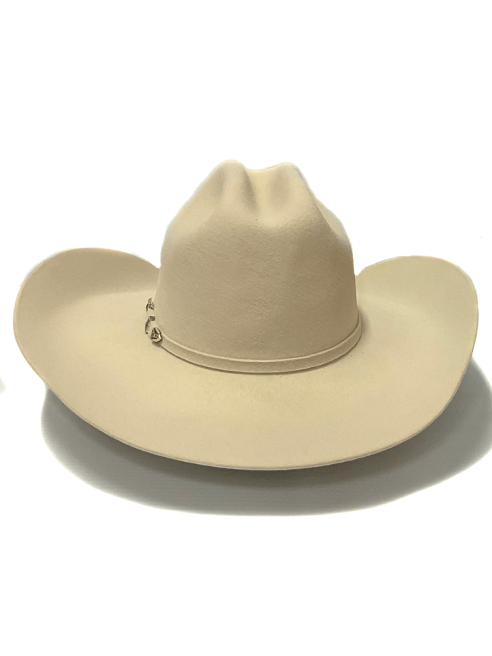 Justin JF0457COUNXL10 4X Promo Western Felt Cowboy Hat - Genuine Belly Leather Band for Men - Perfect for Rodeo, Country Music Festivals & Western Style Outfits