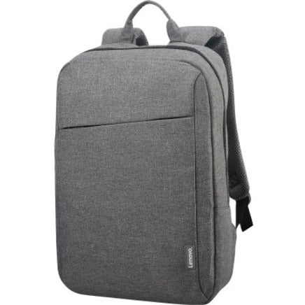 15.6 Inch Laptop Backpack B210 - Grey Row - Durable Water-Resistant Computer Bag for Work, School & Travel