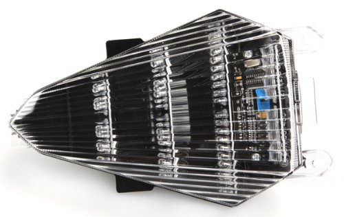 2008-2016 Yamaha YZF R6 Integrated Sequential LED Tail Lights - Clear Lens for Enhanced Visibility & Style - Perfect for Night Riding & Custom Motorcycle Upgrades