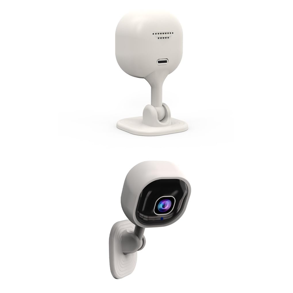Lopituwe Mini Wireless Security Camera - 1080P HD, Wide-Angle Lens, WiFi Surveillance, Easy Installation | Indoor/Outdoor Home Monitoring, Baby/Pet Camera, Office Security
