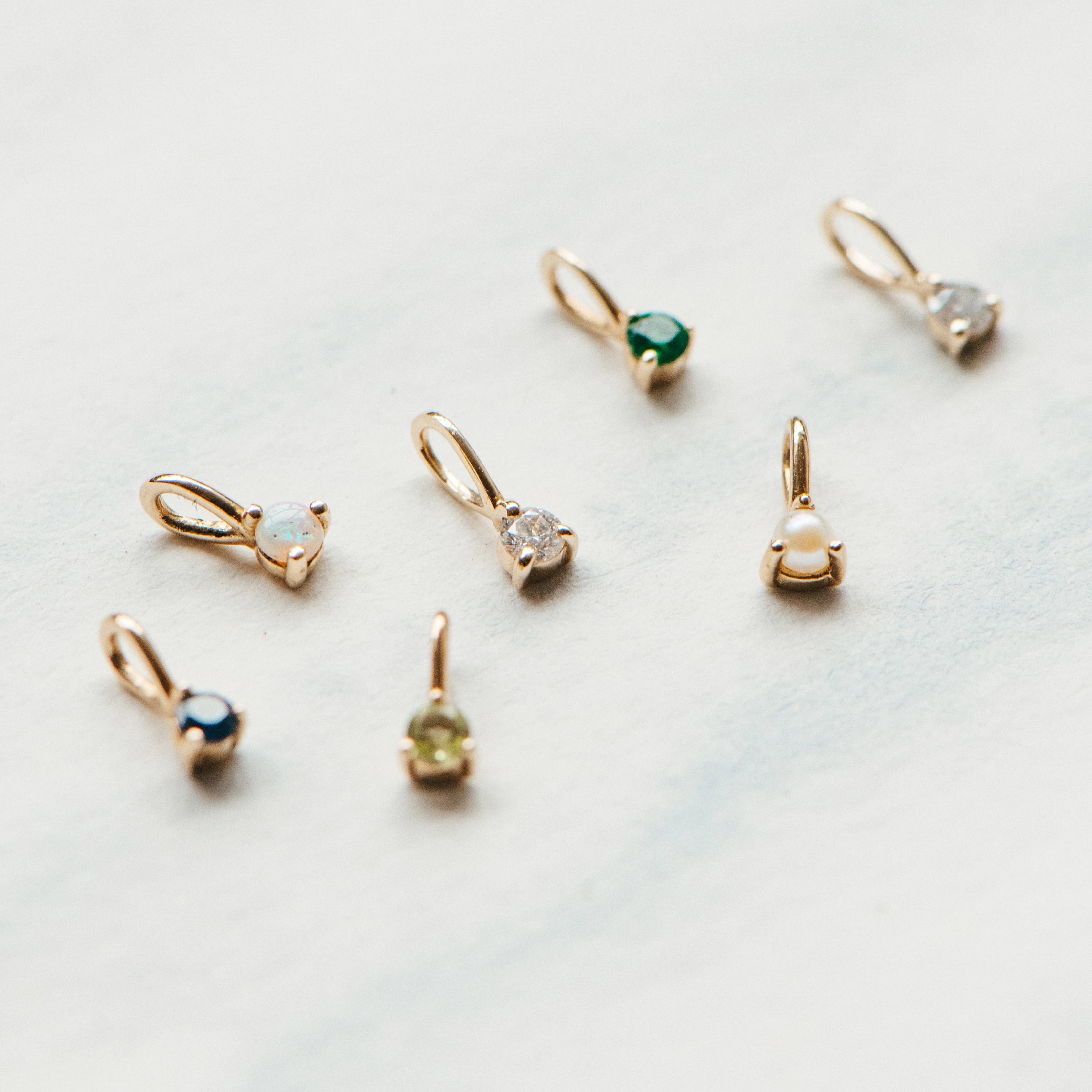 10K Yellow Gold November Birthstone Charm with Citrine – Elegant Jewelry Gift for Birthdays, Anniversaries & Special Occasions
