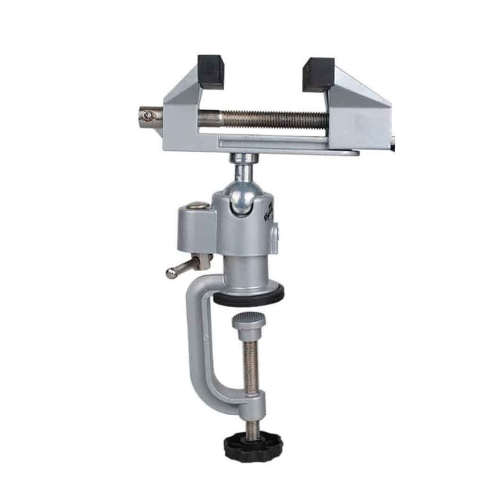 Universal Electric Drill Stand Holder - Swivel Table Vise & Bench Clamp Bracket for Woodworking | Multifunctional Movable Home Vice & Grinder Accessory | Perfect for DIY Projects, Metalworking, and Home Workshop Use