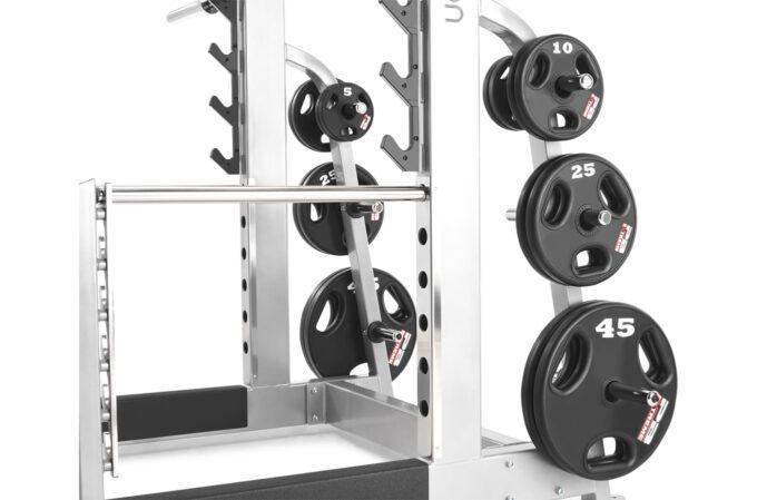 FreeMotion EF212 Squat Rack - Heavy Duty Power Cage for Home Gym, Strength Training & Weightlifting | Perfect for Squats, Bench Press, Pull-Ups & CrossFit Workouts