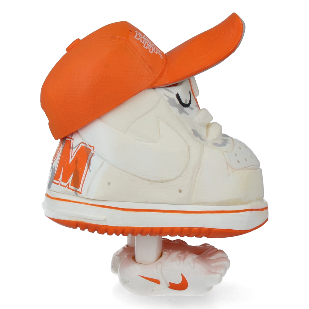 Mr. Shoe Maharishi x Nike x Michael Lau White & Orange Sneakers - Limited Edition Collab for Streetwear & Collectors