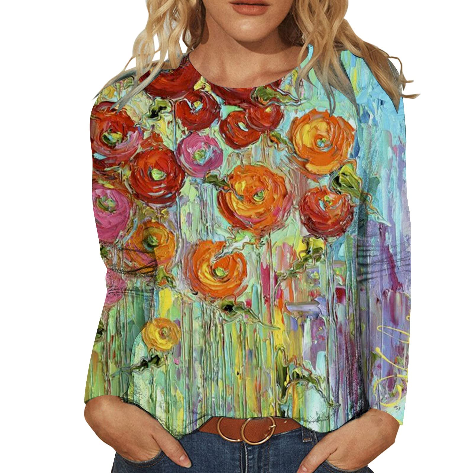 Women's Summer Short Sleeve T-Shirt - Comfortable Cotton Casual Tee for Everyday Wear | Perfect for Outdoors, Workouts, and Casual Outings