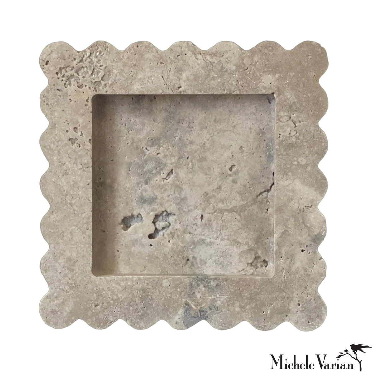 Natural Travertine Stone Box Tray – Elegant Home Decor for Jewelry, Keys & Essentials | Perfect for Bathroom, Bedroom & Entryway Organization