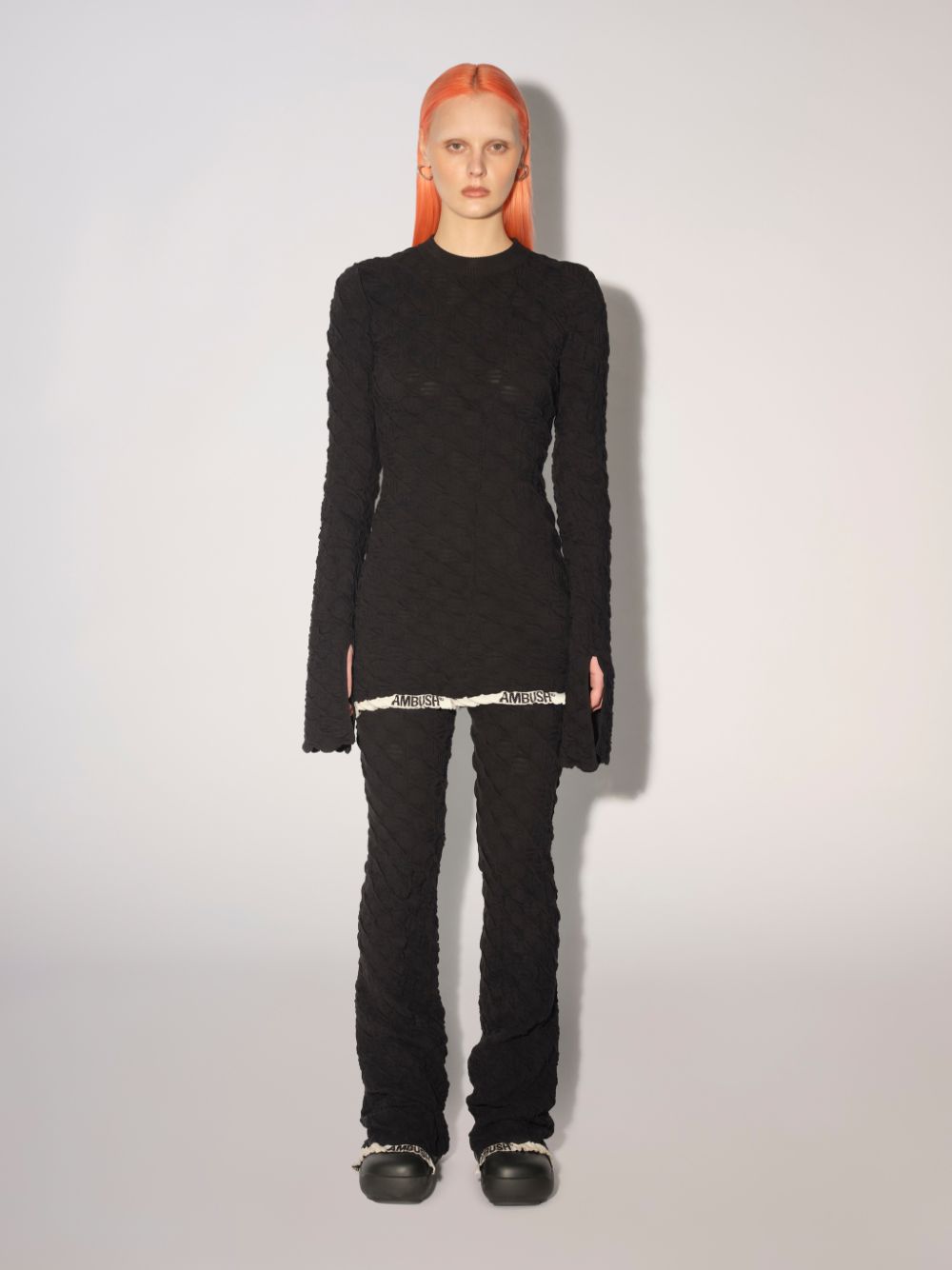 Stylish Ambush Black Sweaters for Women & Men - Trendy Oversized Knit Pullovers for Casual Wear & Street Fashion