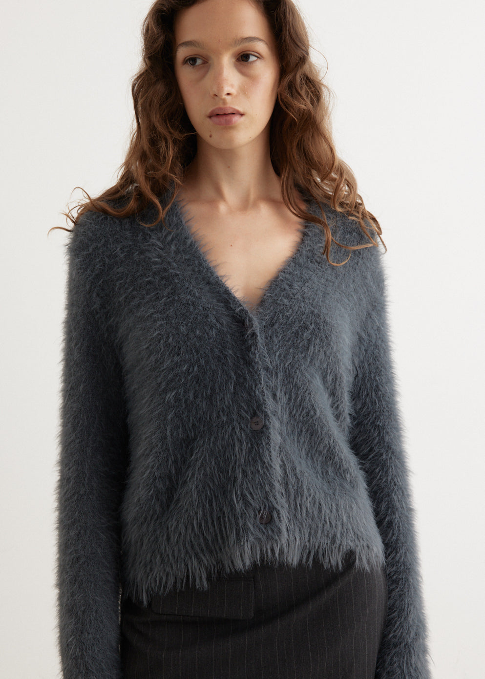 Balto Cropped Cardigan for Women - Soft Knit Open Front Sweater | Perfect for Fall Layering, Office Wear & Casual Outfits