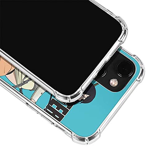 Skinit Clear iPhone 13 Mini Phone Case with Official Soul Eater Attack Design - Slim Protective Cover for Everyday Use, Gaming & Anime Fans