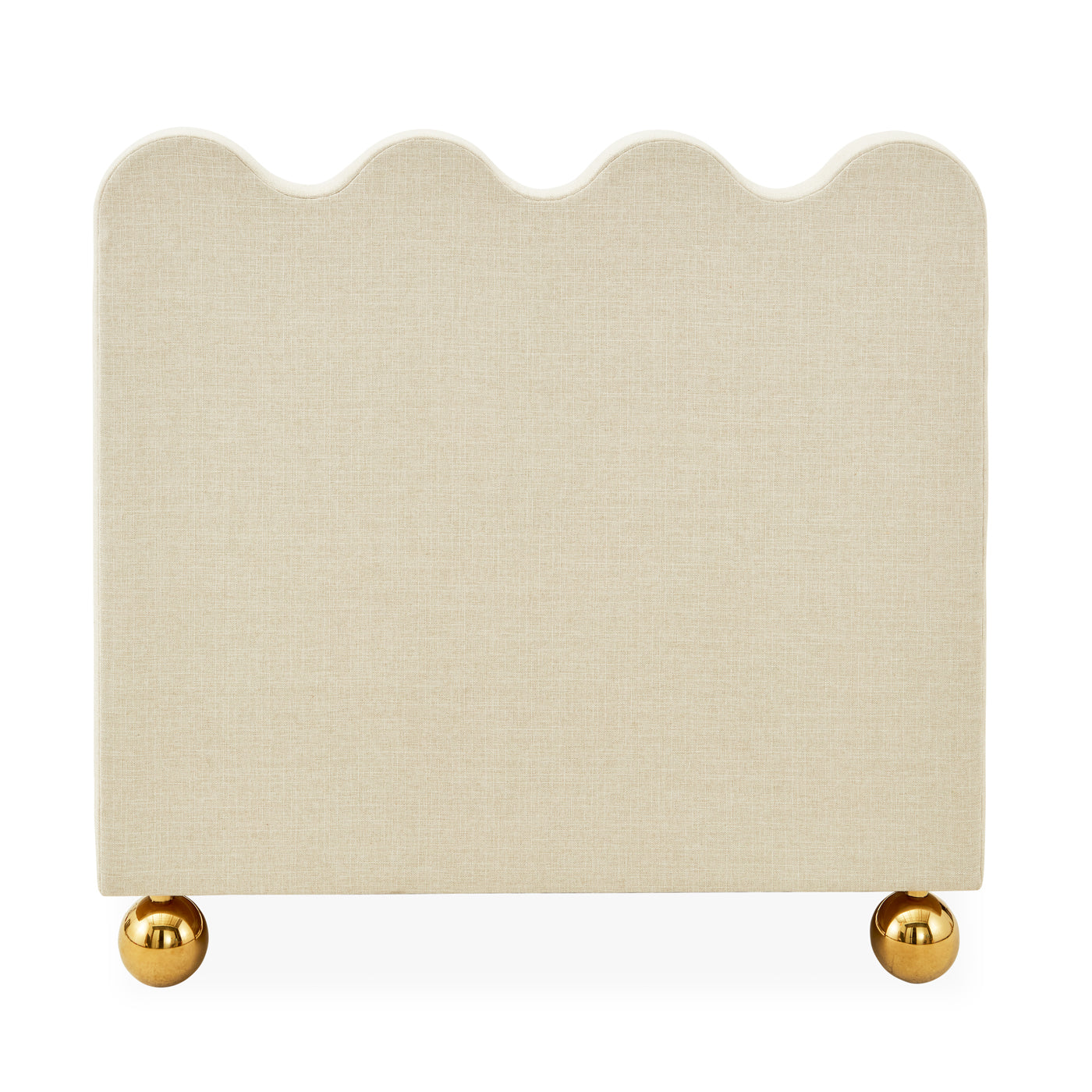 Ripple Twin Bed Frame - Modern Wooden Twin Size Bed for Kids & Teens - Perfect for Bedrooms, Dorms & Guest Rooms