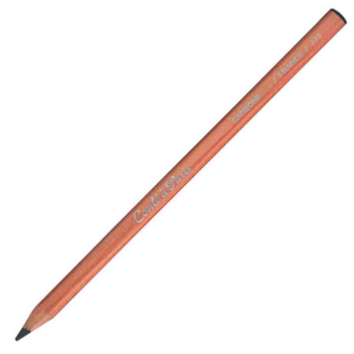 Conté à Paris Round 2B Carbon Sketching Pencil - Professional Drawing Pencils for Artists, Sketching, Shading & Fine Art - Perfect for Portraits, Landscapes & Detailed Illustrations