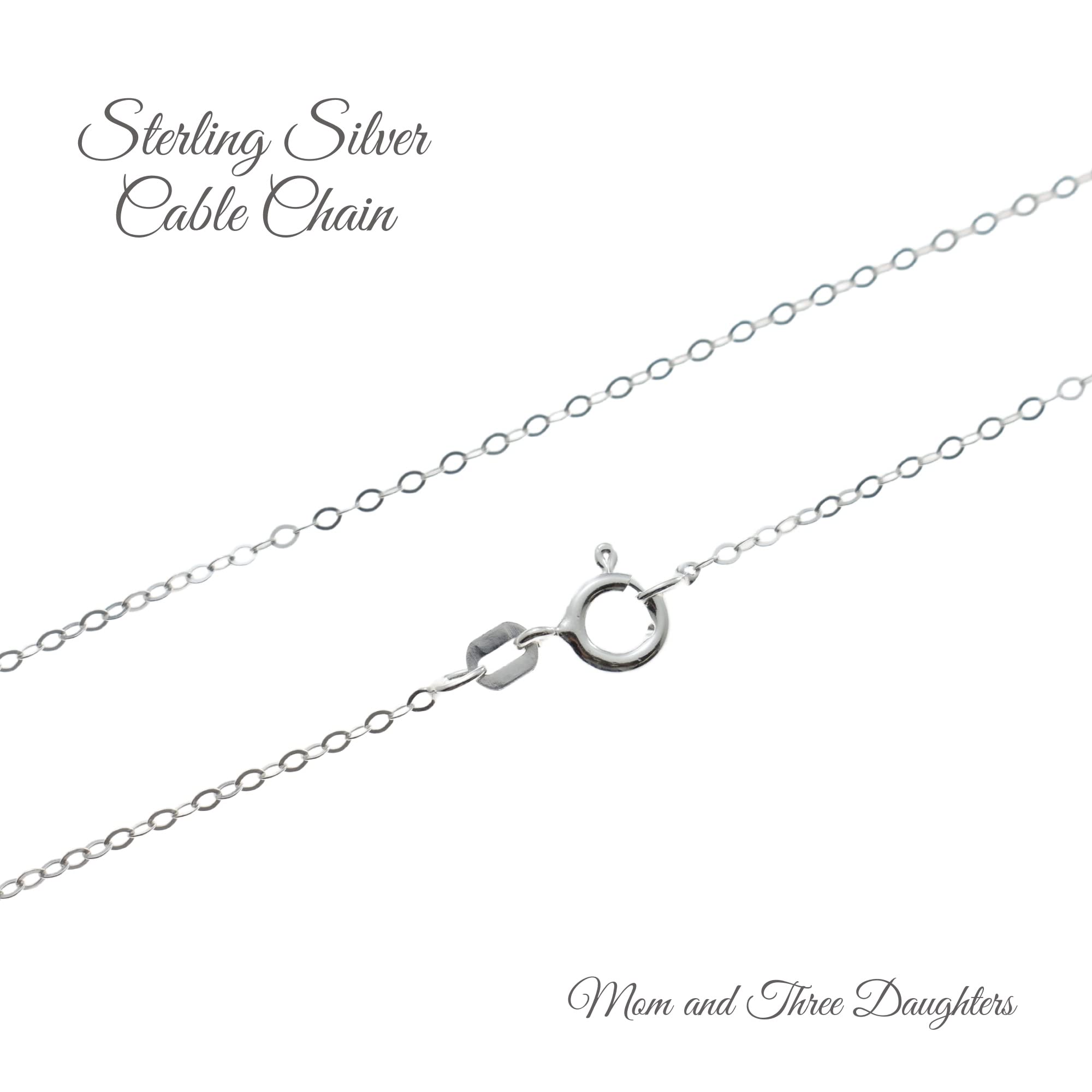 Sterling Silver Paper Airplane Necklace with 18