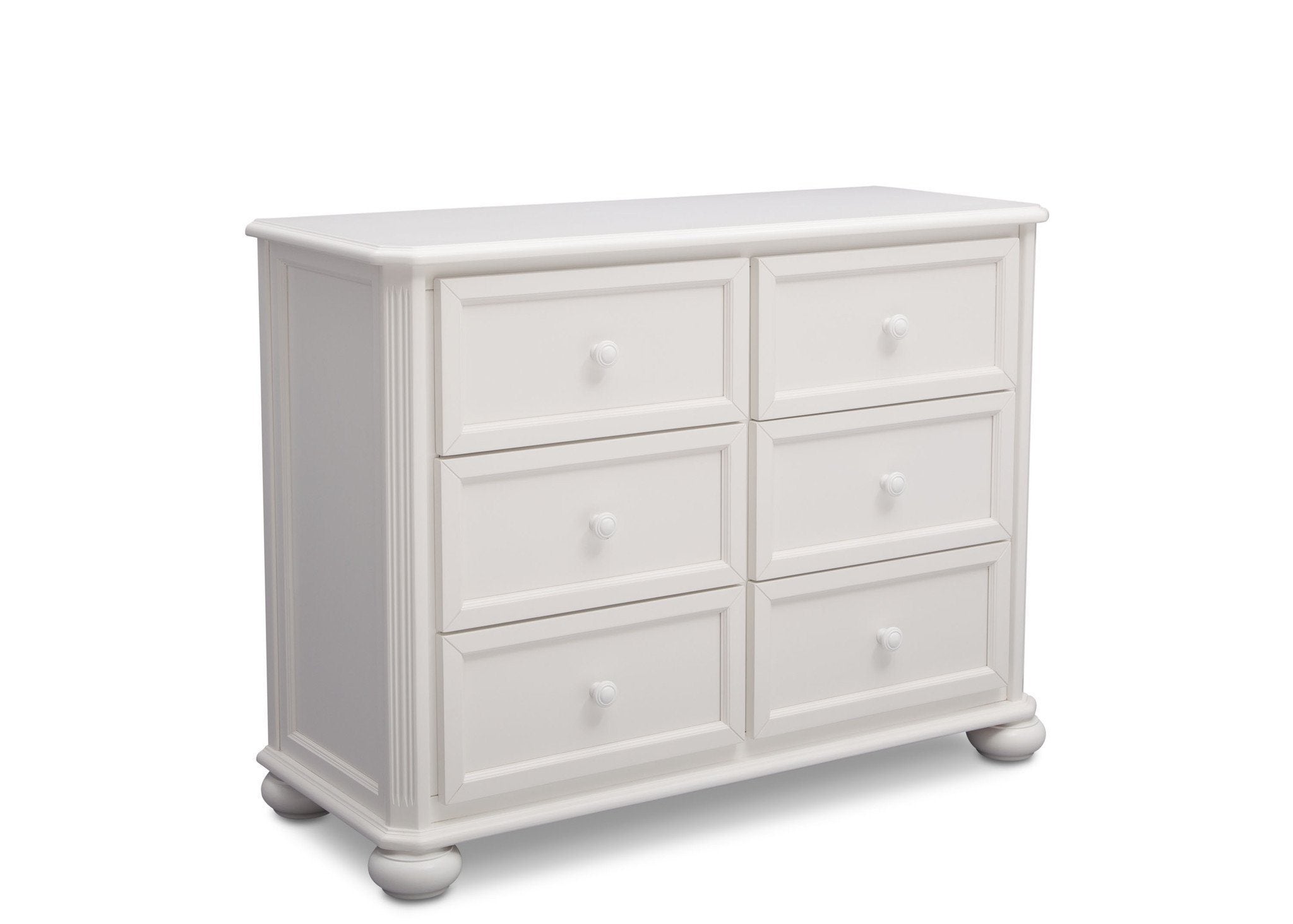 Peyton 6-Drawer Dresser for Bedroom - Solid Wood Chest of Drawers with Smooth Gliding, Spacious Storage Organizer for Clothes, Bedding & Accessories | Perfect for Master Bedroom, Guest Room & Nursery Organization