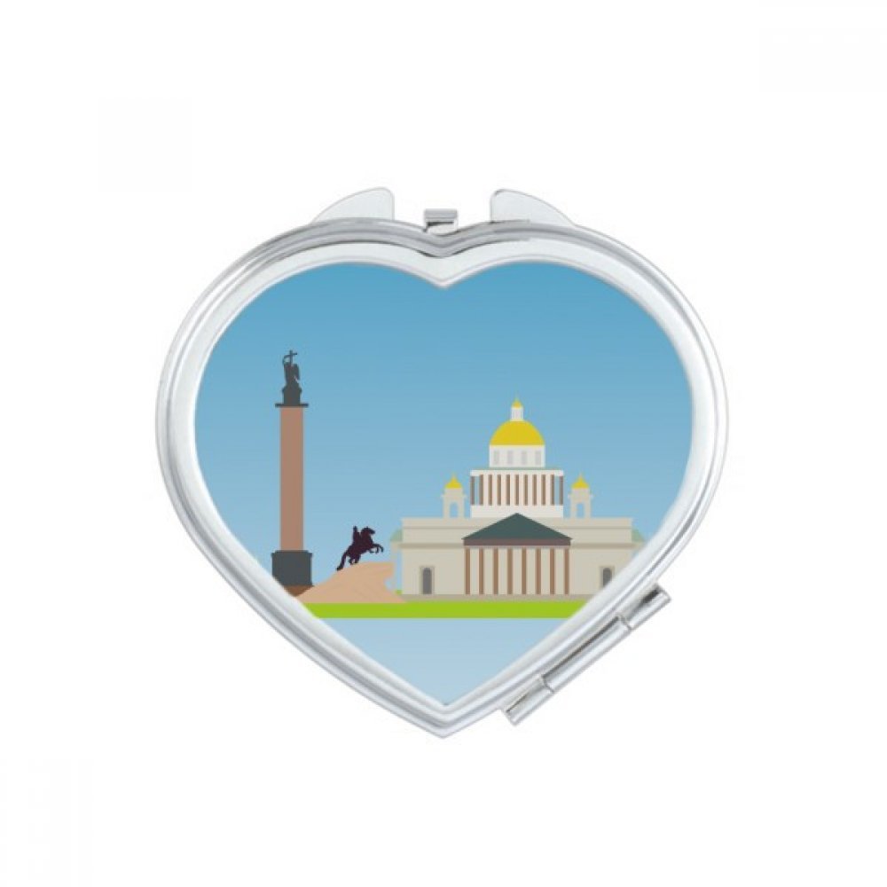 Bestchong Russia St. Petersburg Mirror - Portable Handheld Travel Makeup Mirror for Home & Travel