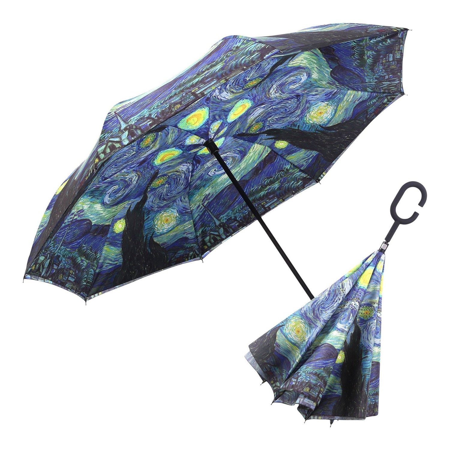 Rain Caper Umbrellas - Windproof Compact Travel Umbrella with Automatic Open/Close - Perfect for Commuting, Outdoor Events & Travel Accessories