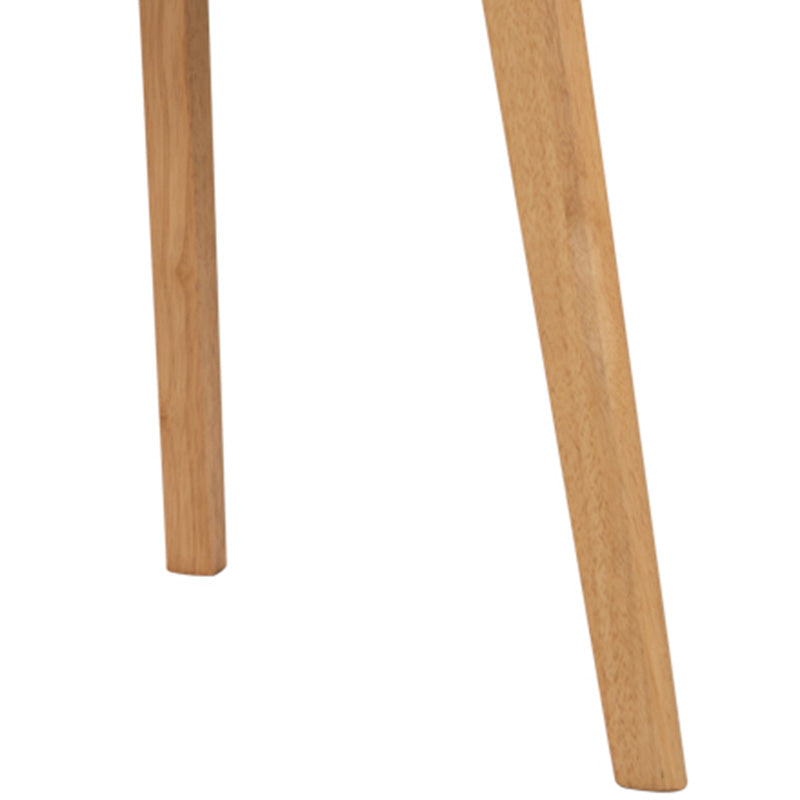 Extendable Dining Table 150-195cm | Werner Expandable Wooden Table | Natural & White Finish | Perfect for Small Spaces & Family Gatherings