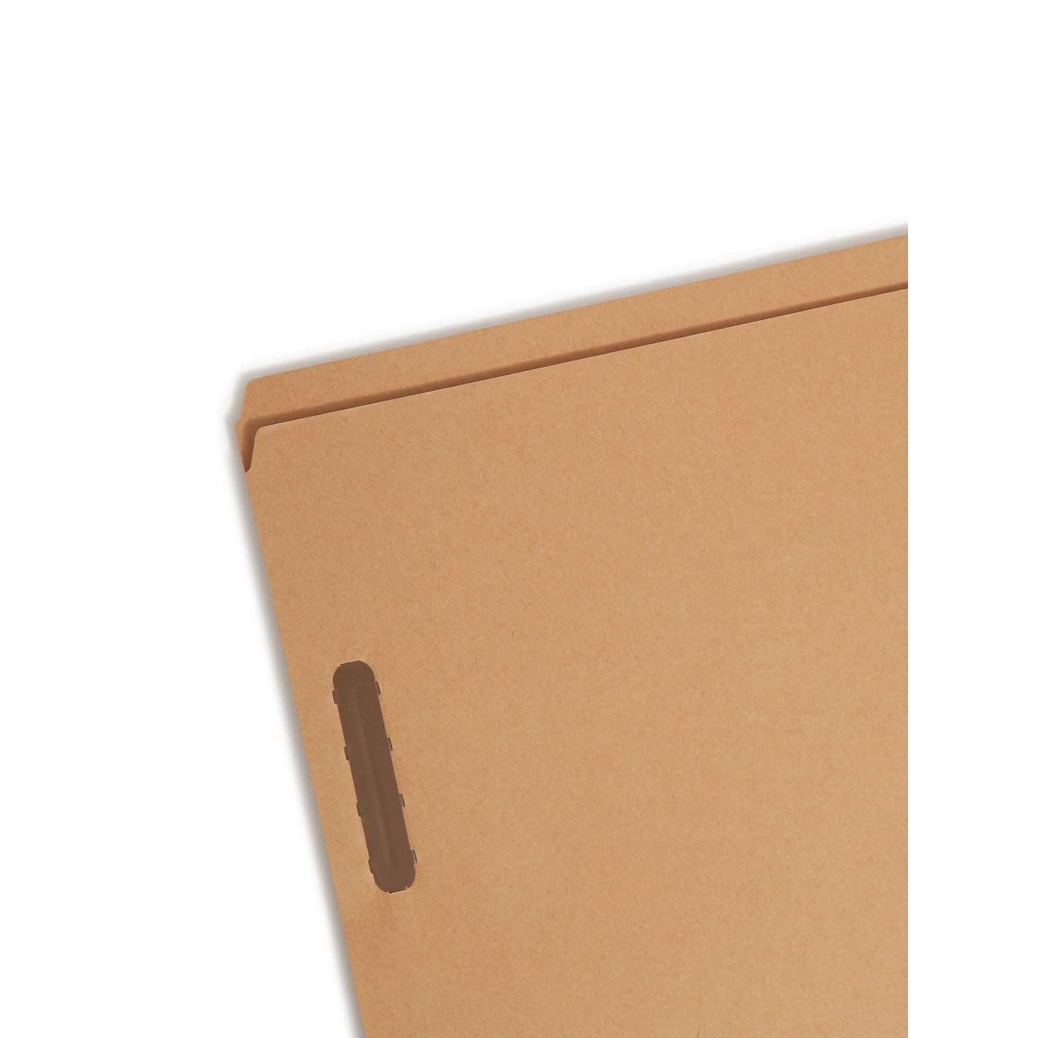 Smead 19813 Kraft K Style Fastener Folders - Legal Size, Straight Cut Top Tab, Brown (50/Box) - Perfect for Office Filing, Document Organization & Legal Paper Storage