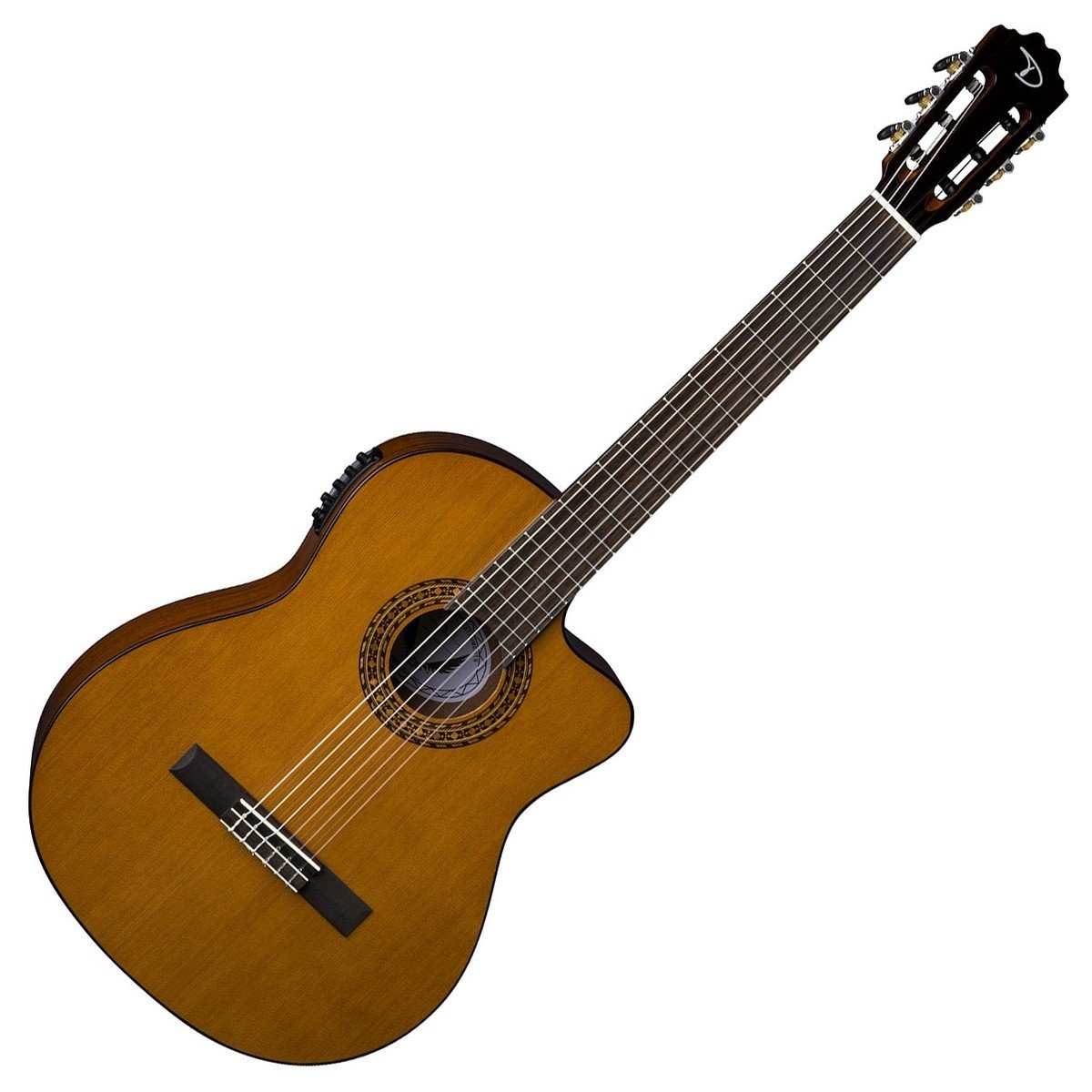 Dean CSCPC GN Espana Classical Plus A/E Solid Cedar Acoustic Electric Guitar - Gloss Natural Finish | Perfect for Performances, Studio Recording & Home Practice