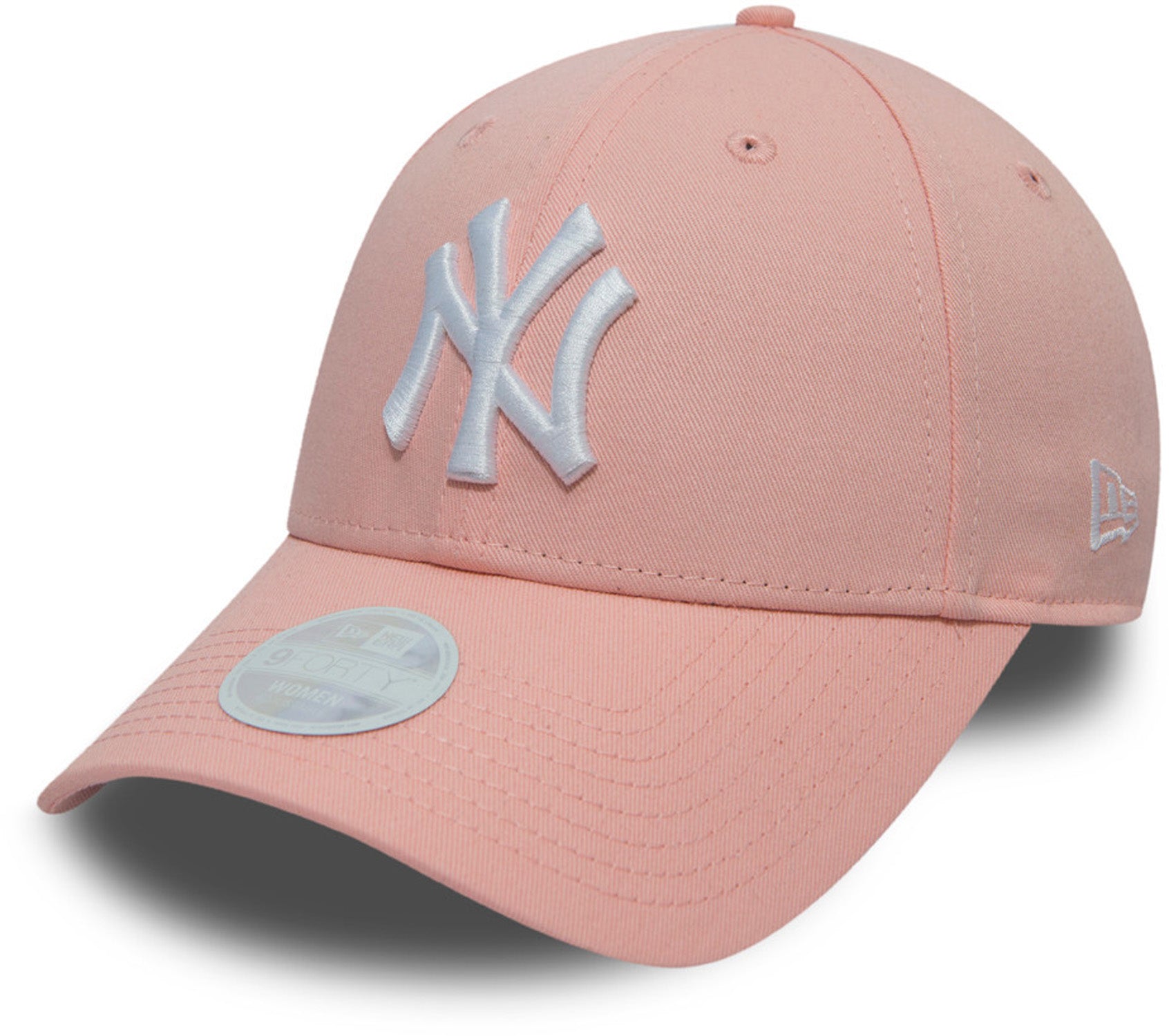 New York Yankees Women's Baseball Cap - Pastel Pink Adjustable 9Forty Essential by New Era | Perfect for Games, Sports, and Casual Outfits