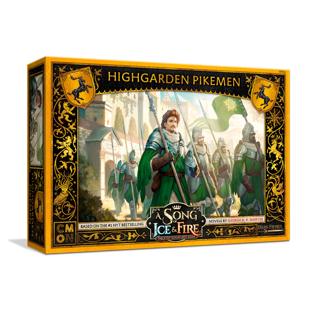 Highgarden Pikemen - Premium Medieval Spear Soldiers for Warhammer & Tabletop Gaming | Collectible Miniatures for Wargaming & Fantasy Battles