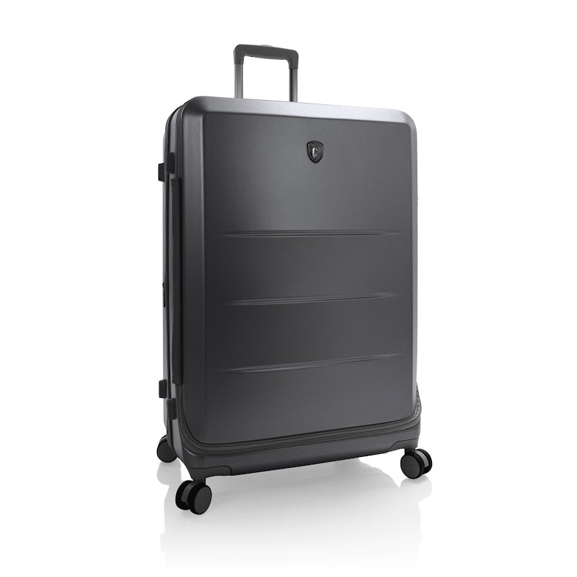 Heys EZ Fashion 30-Inch Large Checked Luggage Suitcase with Spinner Wheels - Perfect for International Travel & Long Trips