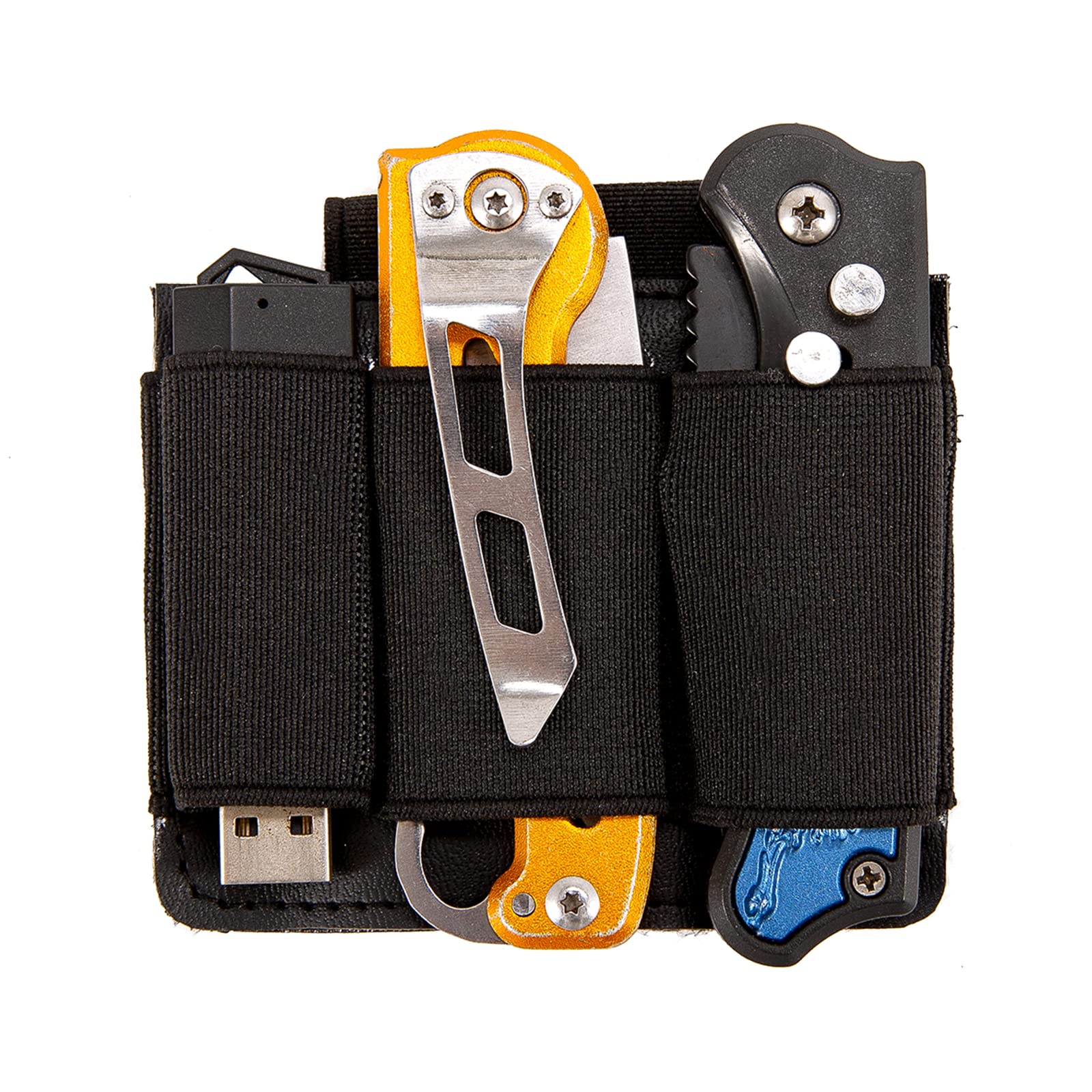 EDC Pouch & Pocket Organizer - Compact Storage for Multitool, Tactical Pen, Pocket Knife & Flashlight | Perfect for Everyday Carry, Camping, Hiking & Outdoor Adventures