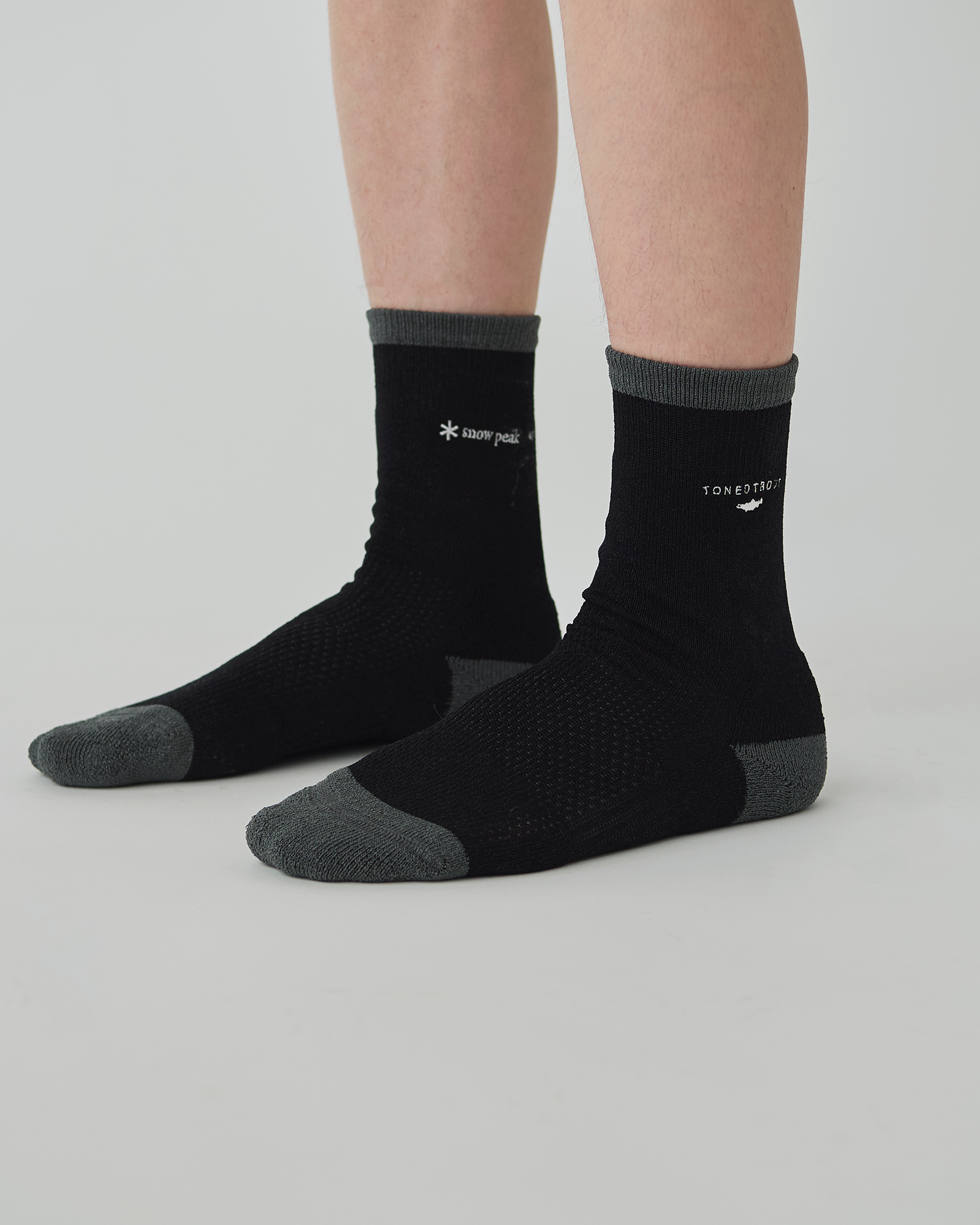 Toned Trout Washi Socks for Women - Comfortable Japanese Style Mid-Calf Socks for Casual Wear, Work & Everyday Outfits