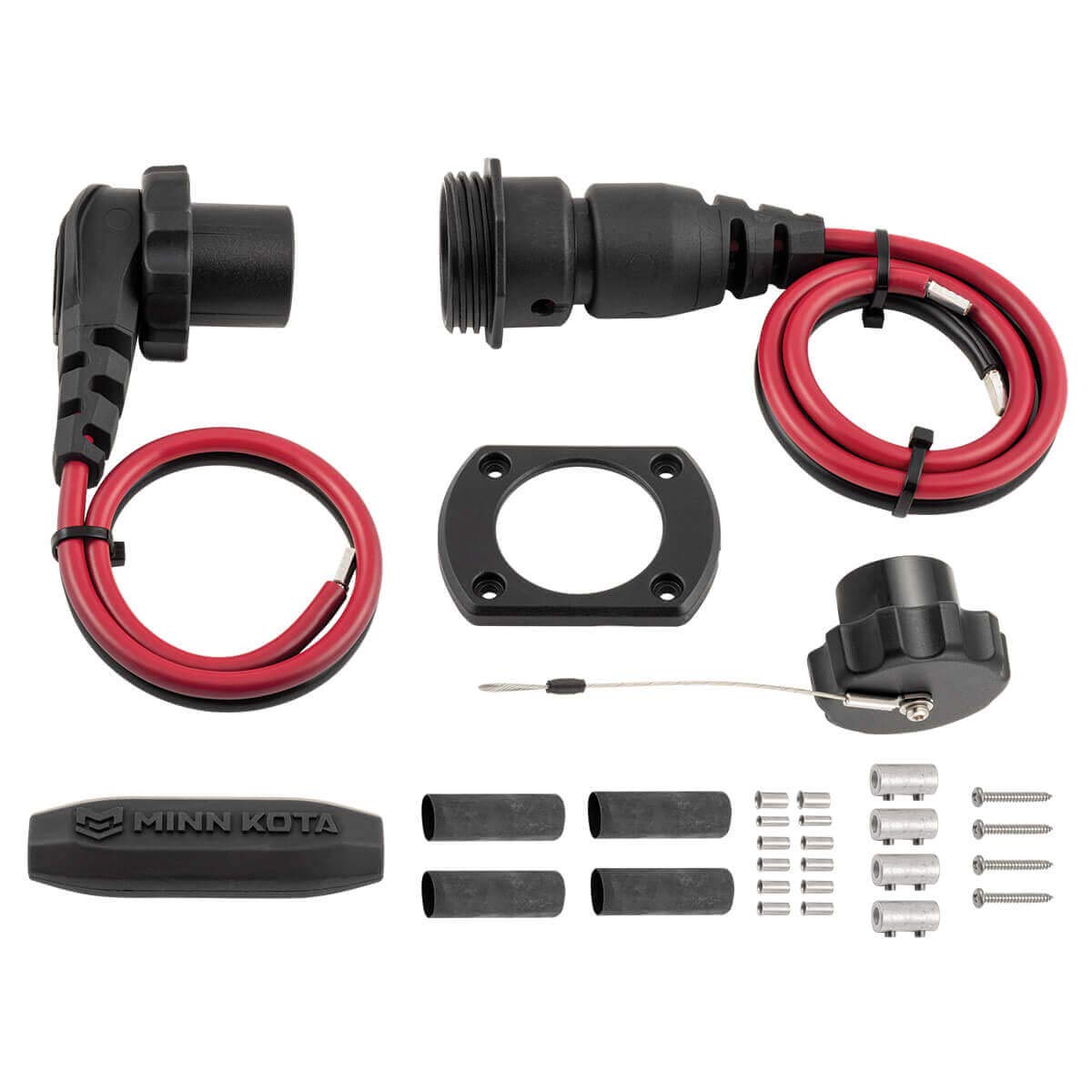 Minn Kota 1865128 MKR-26 Marine Battery Plug & Receptacle - Waterproof Electrical Connector for Freshwater & Saltwater Boats - Perfect for Trolling Motors, Fish Finders & Marine Electronics