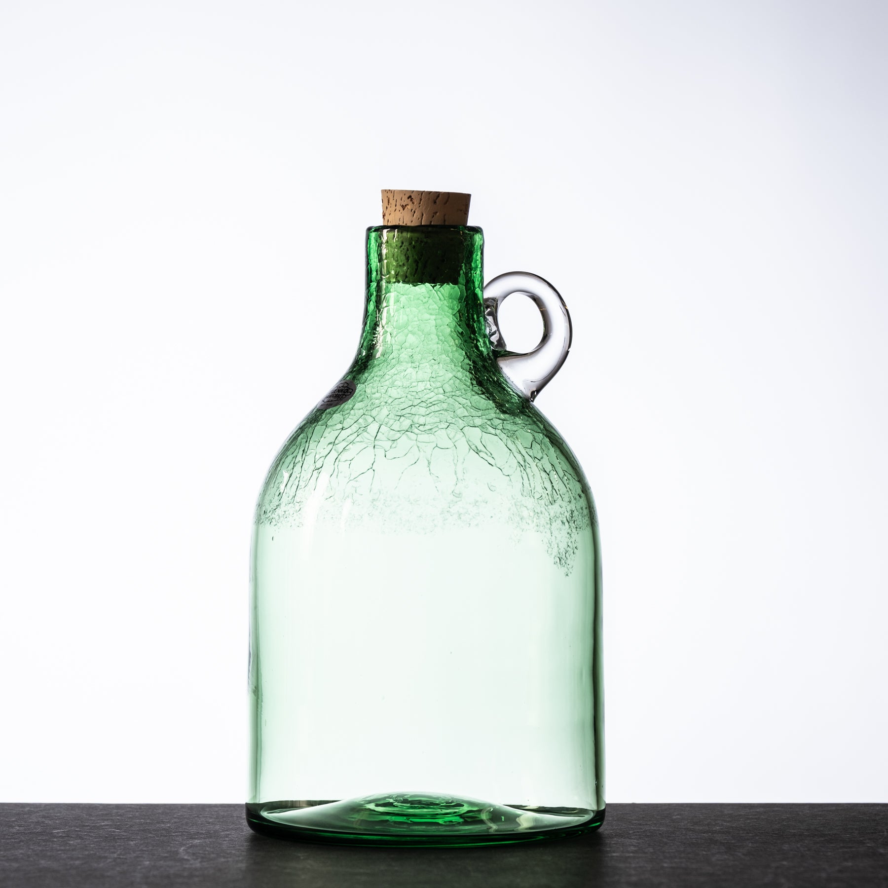 3115L Large Moonshine Jug - Spring Green Glass Distilling Container for Home Brewing, Whiskey Storage & Rustic Decor - Perfect for Bar, Kitchen & Outdoor Entertaining