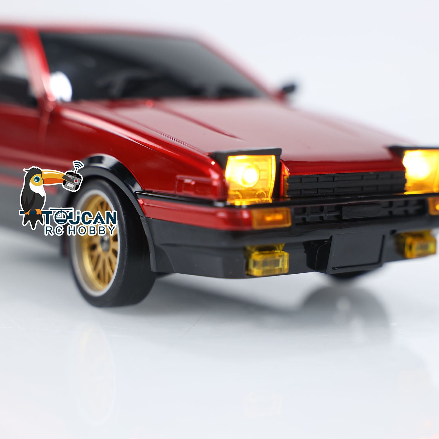 1/18 Scale RC Drift Racing Car - RWD LDRC LD1801 AE86 Model with Wireless Remote Control & Gyroscope | Simulation Vehicle for Hobbyists & Collectors | Perfect for Indoor Racing, Drift Practice & RC Car Enthusiasts