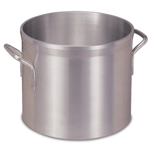 Vollrath 68434 Wear-Ever Classic Select HD 34 Quart Aluminum Sauce Pot - Commercial Grade Cooking Pot for Restaurants, Catering & Home Kitchens