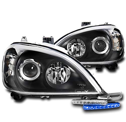 Black Projector Headlights with 6
