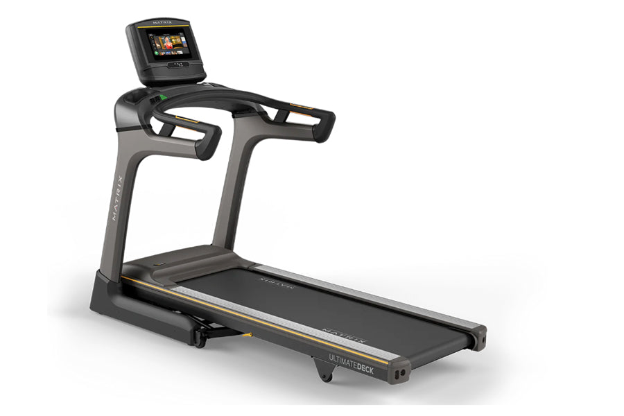 Matrix TF50 Folding Treadmill - Compact Home Gym Equipment for Running & Walking | Space-Saving Design with Quiet Motor | Perfect for Small Apartments, Home Offices & Cardio Workouts