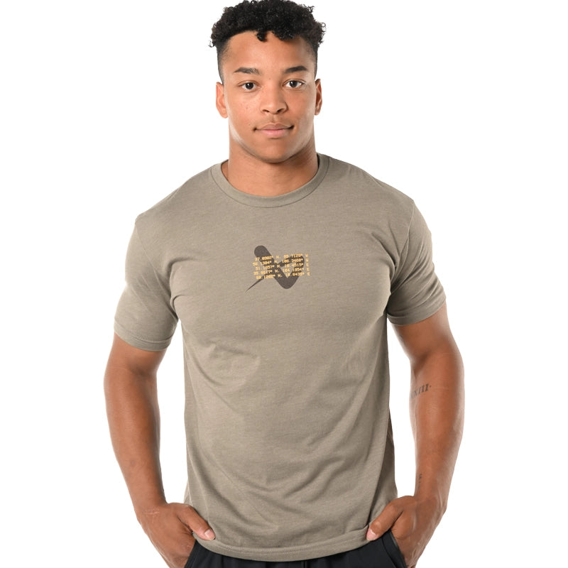 Bauer Worldwide Men's T-Shirt - Soft Cotton Crew Neck Tee for Seniors in Olive Green | Casual Wear, Lounge & Everyday Comfort