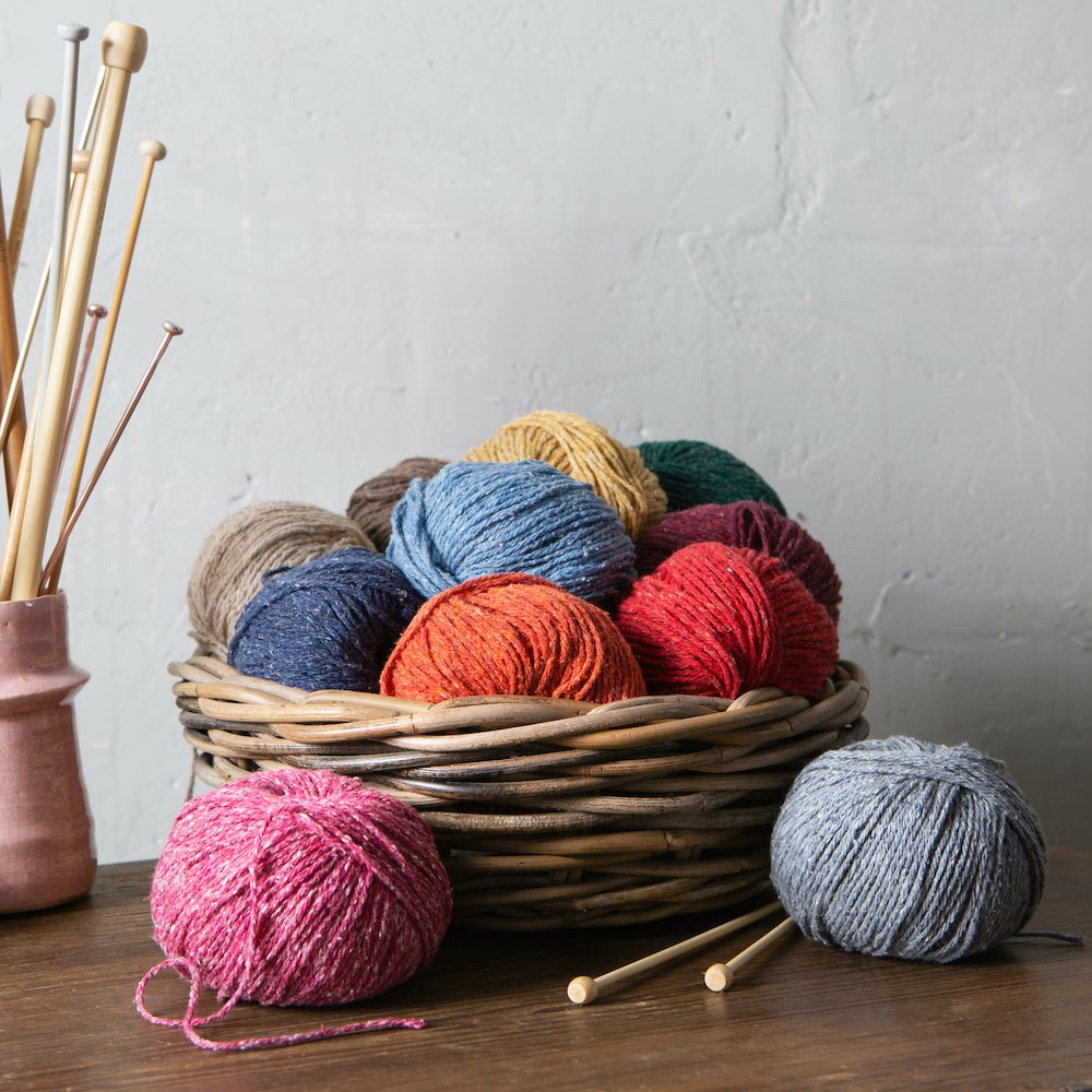 Aran Yarn Sample Card - Premium Wool Yarn for Knitting & Crocheting - Perfect for Scarves, Sweaters, and DIY Crafts