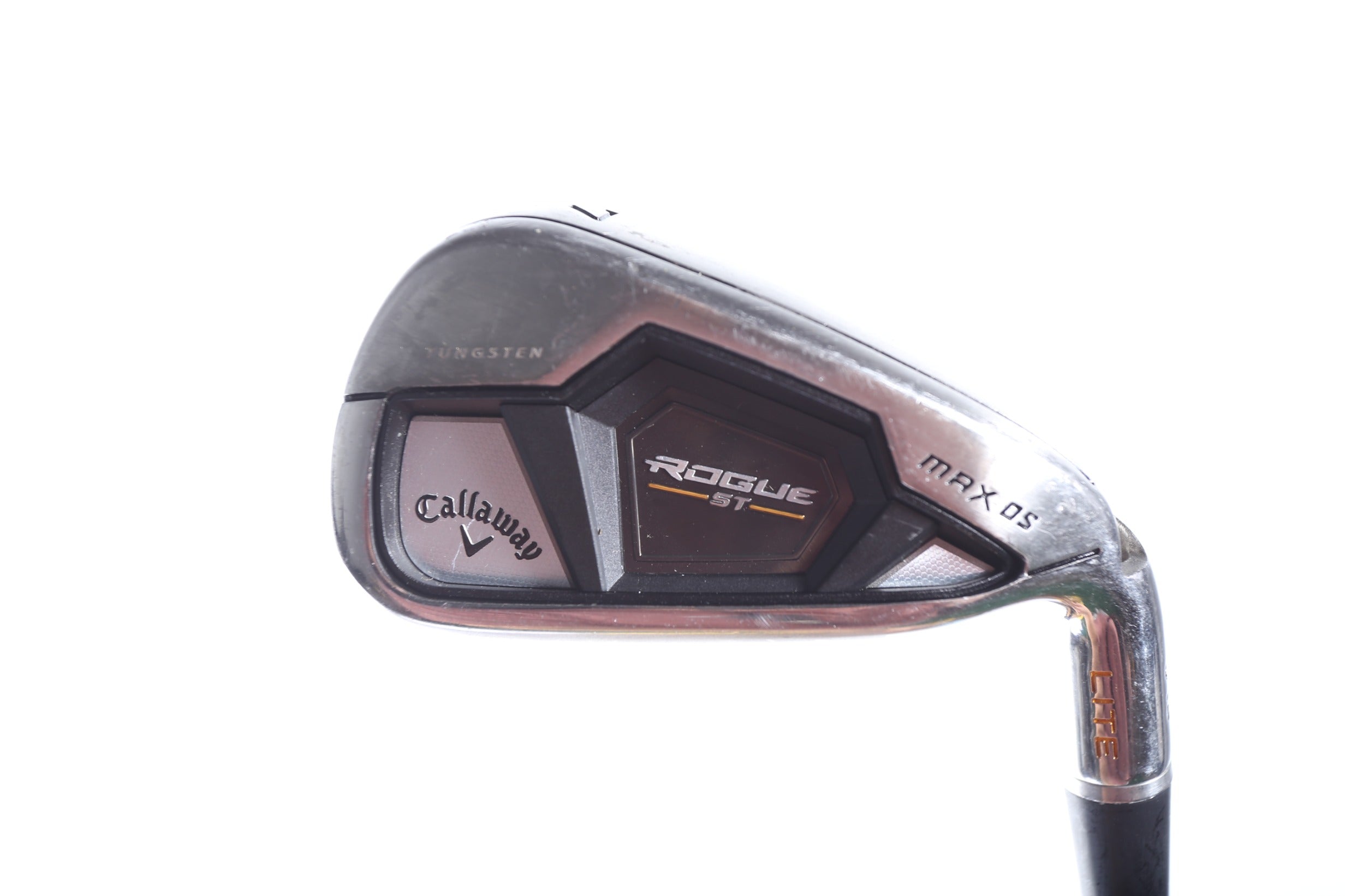 Used Callaway Rogue ST MAX OS Lite 7 Iron Right Handed Ladies Flex Golf Club - Perfect for Women Beginners & Intermediate Players on the Course