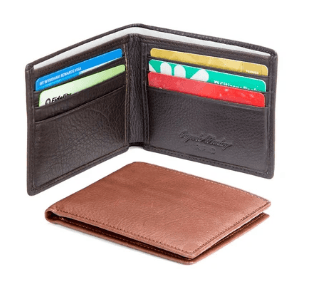 Osgoode Marley RFID Blocking Mini Thin Wallet for Men - Slim & Secure Credit Card Holder for Travel & Everyday Use