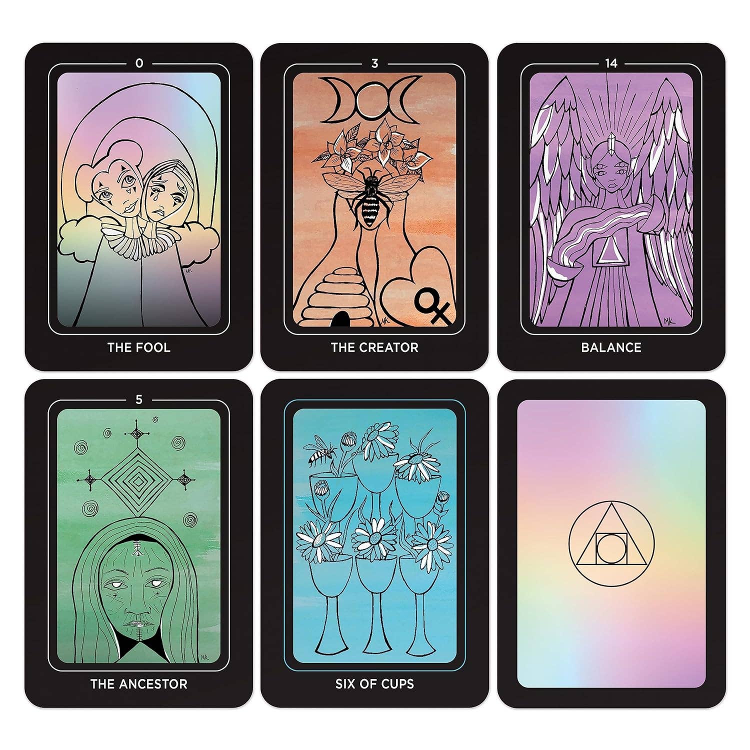 Dreamers Tarot Deck by Marcella Kroll - 78-Card Mystical Tarot Set with Guidebook for Divination, Self-Discovery & Spiritual Growth | Perfect for Beginners & Professional Readers