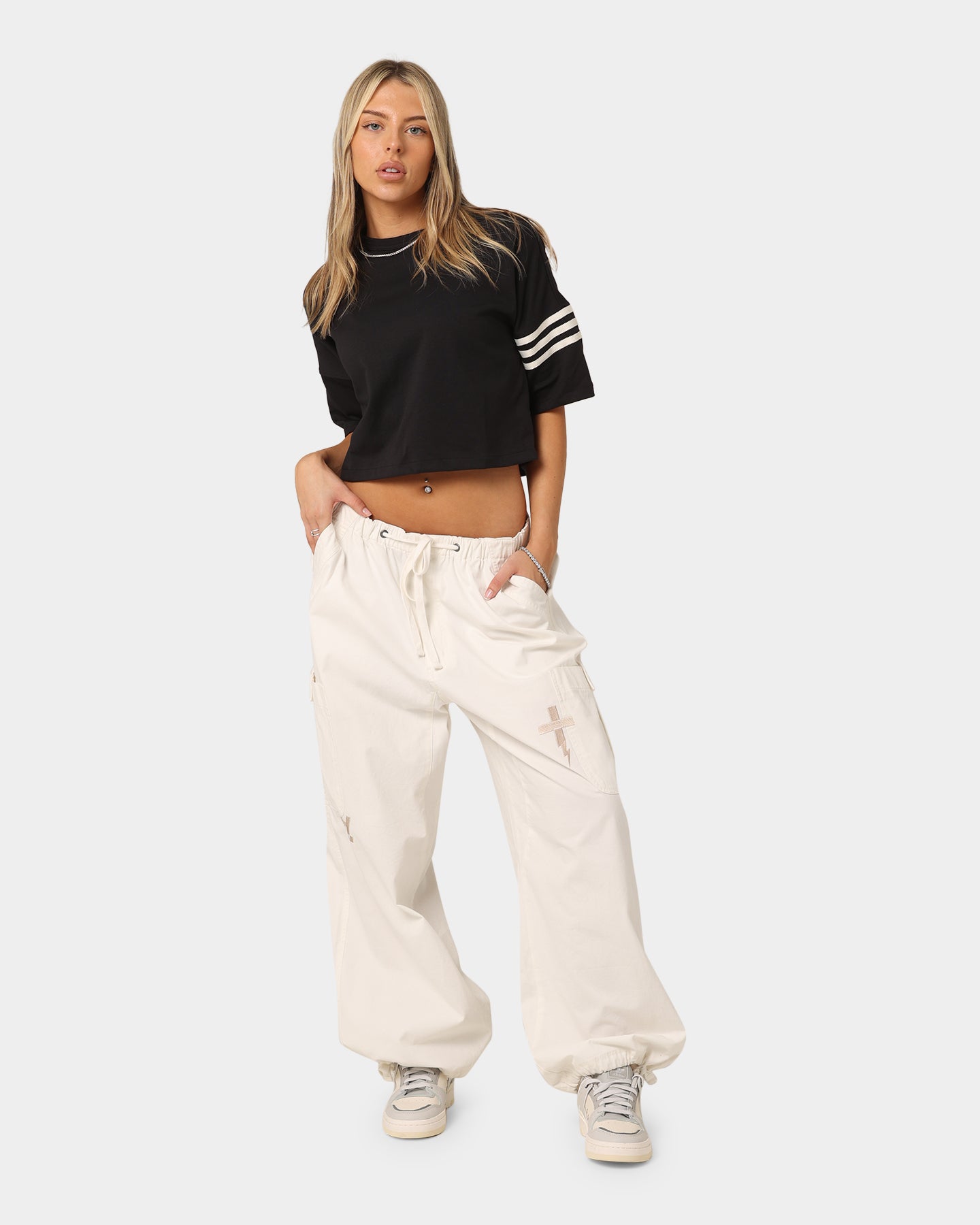 Adidas Women's Classic Cotton T-Shirt - Soft Comfort Fit Casual Tee for Everyday Wear | Gym, Lounge & Street Style Outfits